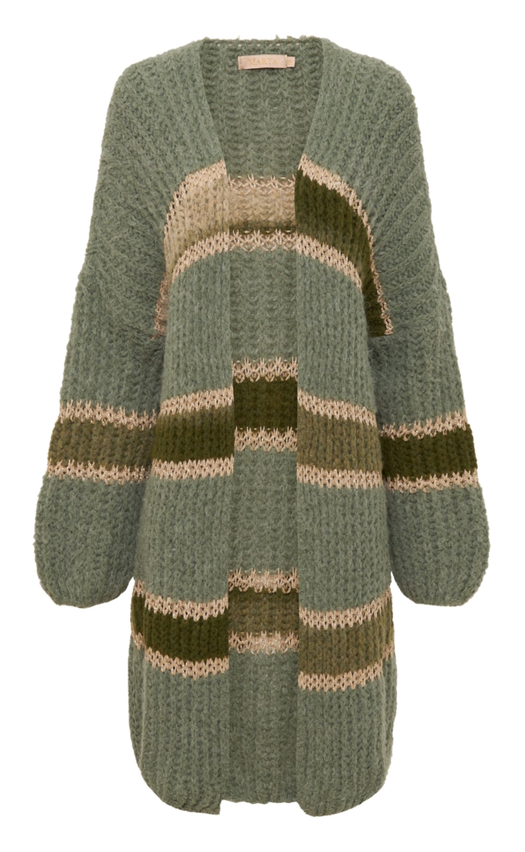 Marta Du Chateau Cardigan - 312 - Light Kaki