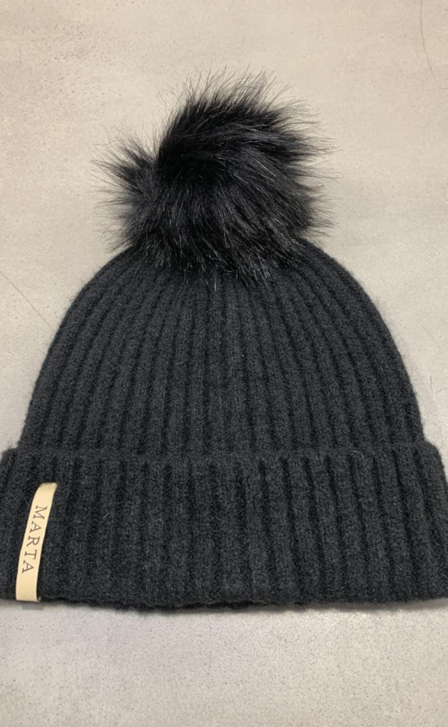 Marta Du Chateau Hat - 120304 - Black