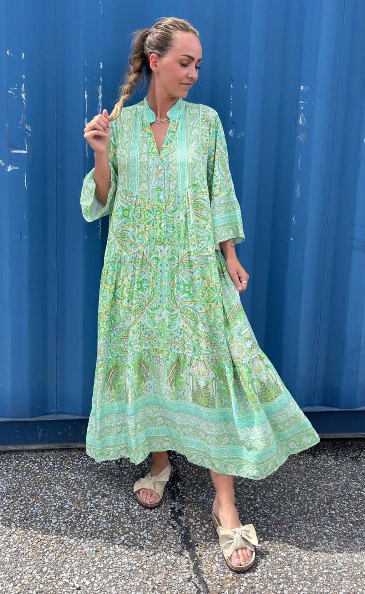 Marta Du Chateau Kjole - 2270 - Verde