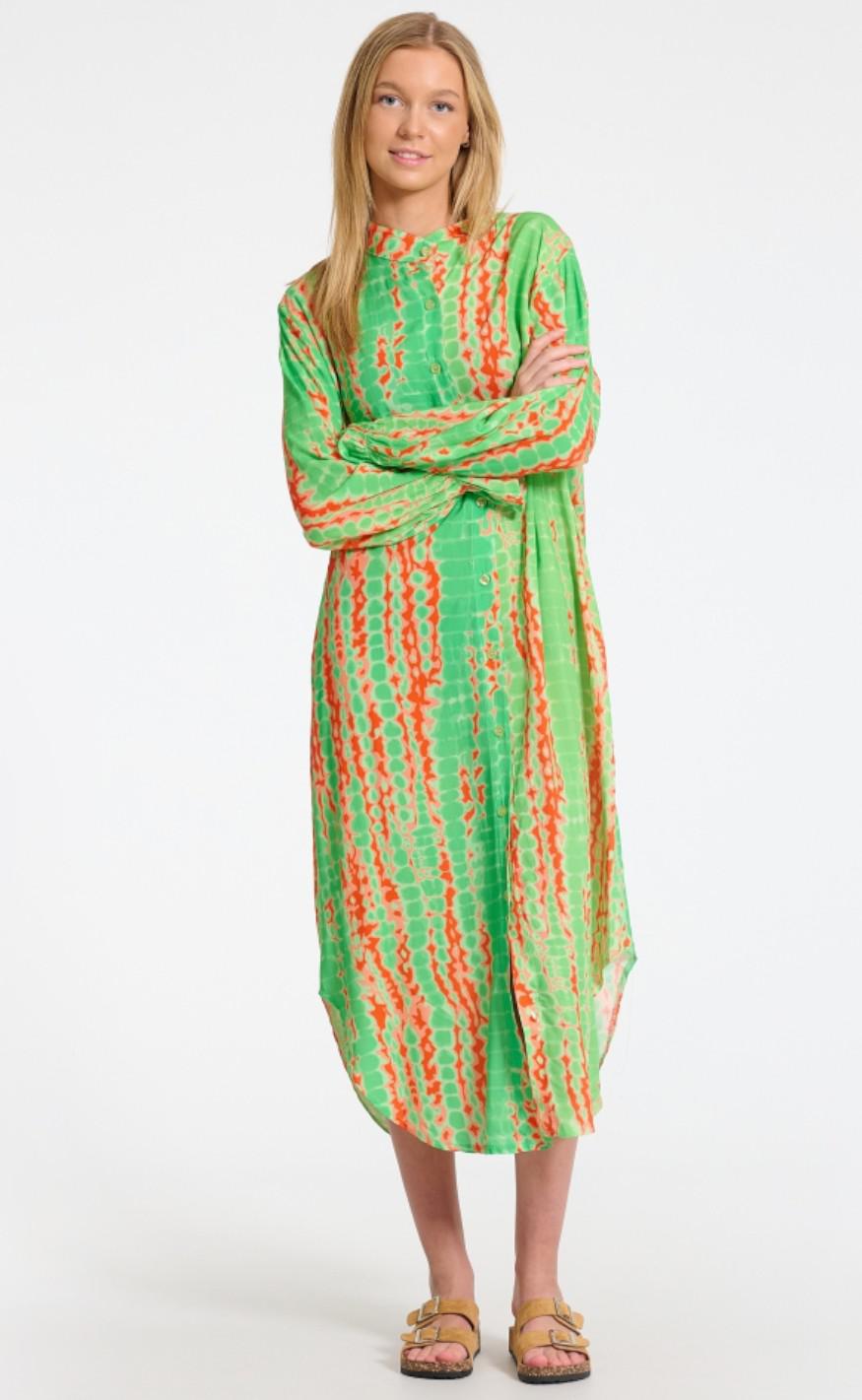 Marta Du Chateau Kjole - 4991 - Bottega Green