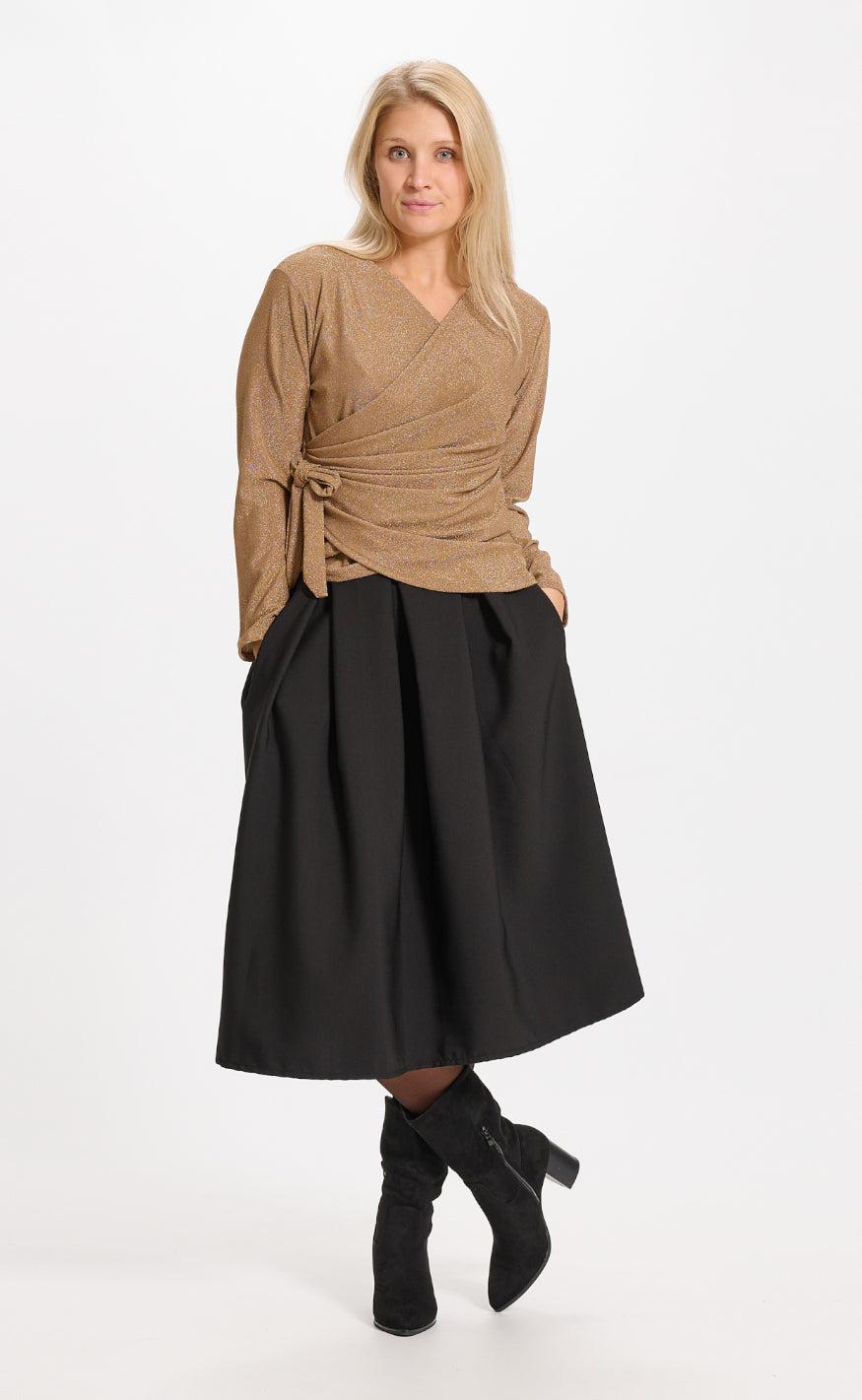 Marta Du Chateau Nederdel - 4911 - Black Plain
