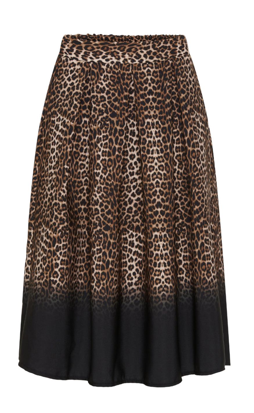 Marta Du Chateau Nederdel - 4911 - Black/Leo