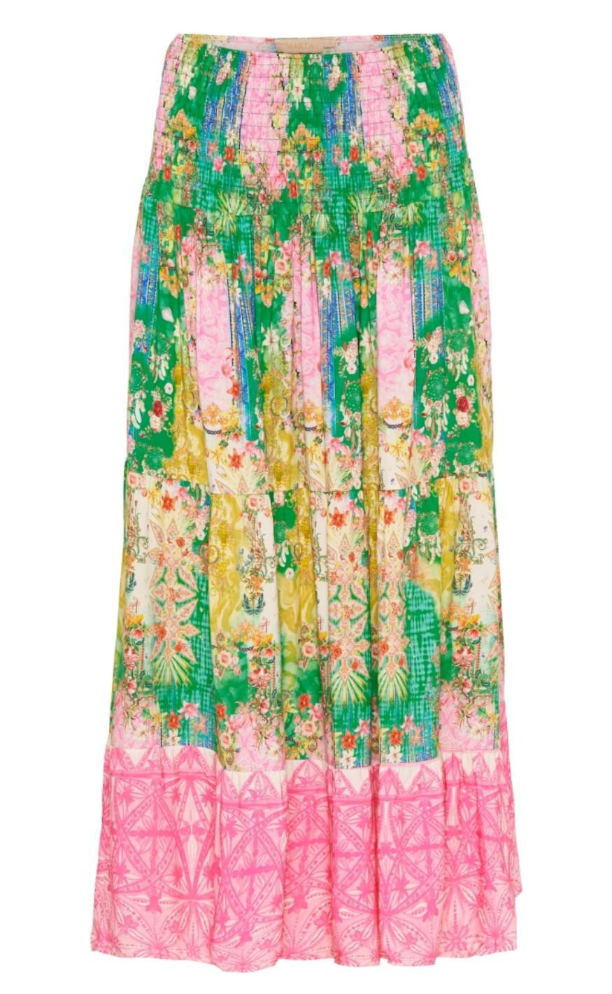 Marta Du Chateau Nederdel - 5201 - Green Fuxia