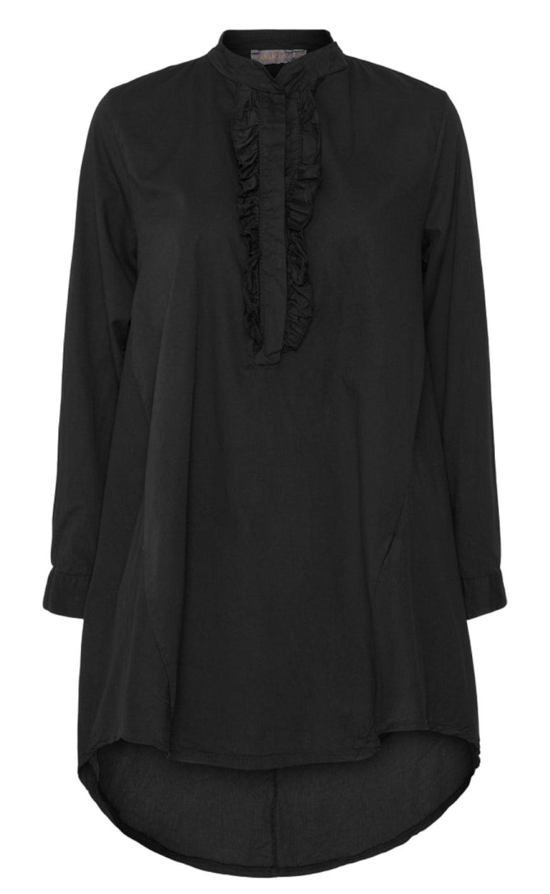 Marta Du Chateau Skjorte - 4807 - Plain Black