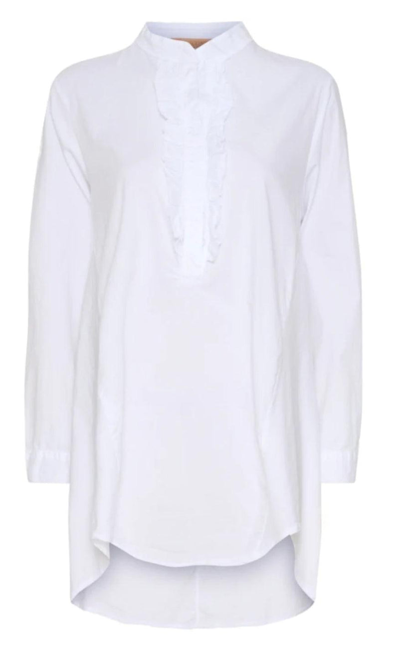 Marta Du Chateau Skjorte - 4807 - Plain White
