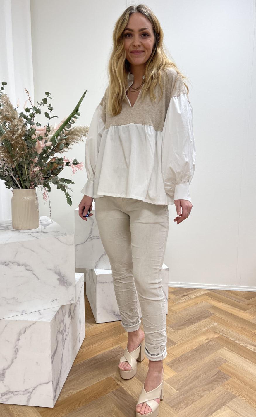 Marta Du Chateau Skjorte - 82010 - Beige