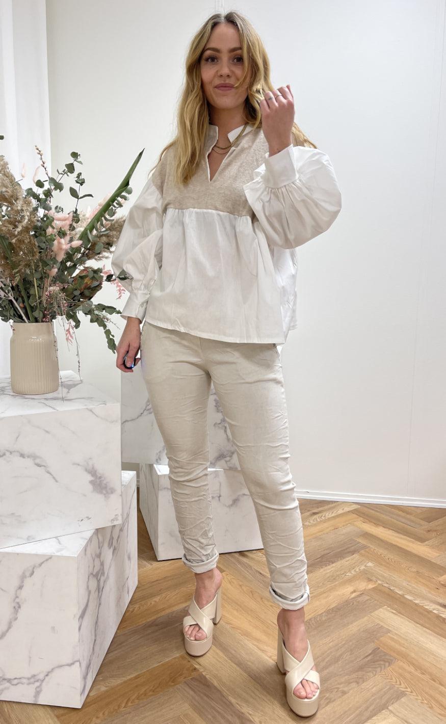 Marta Du Chateau Skjorte - 82010 - Beige