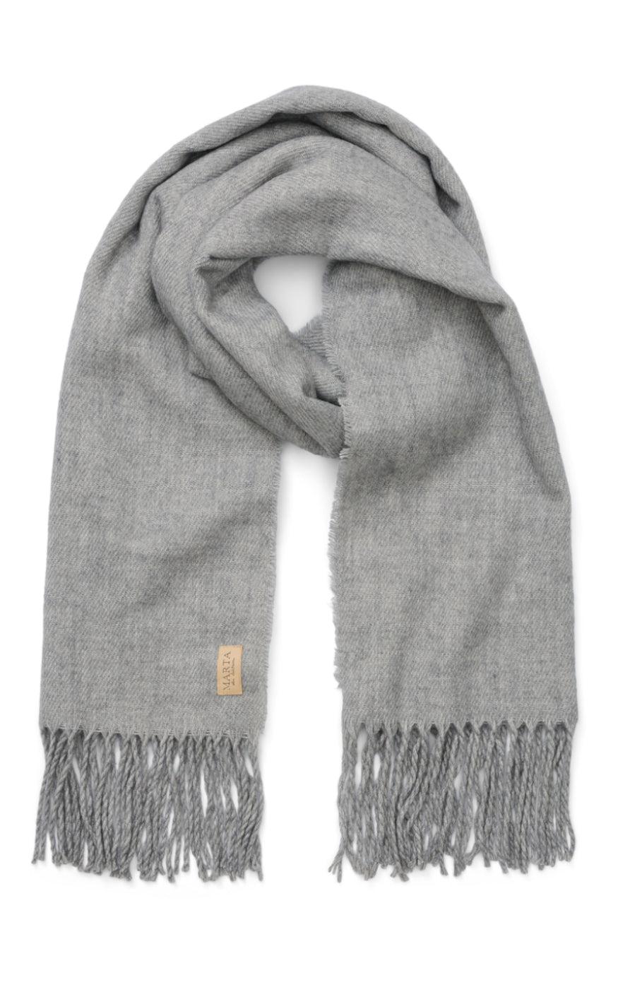 Marta Du Chateau Tørklæde - 171419 - Light Grey