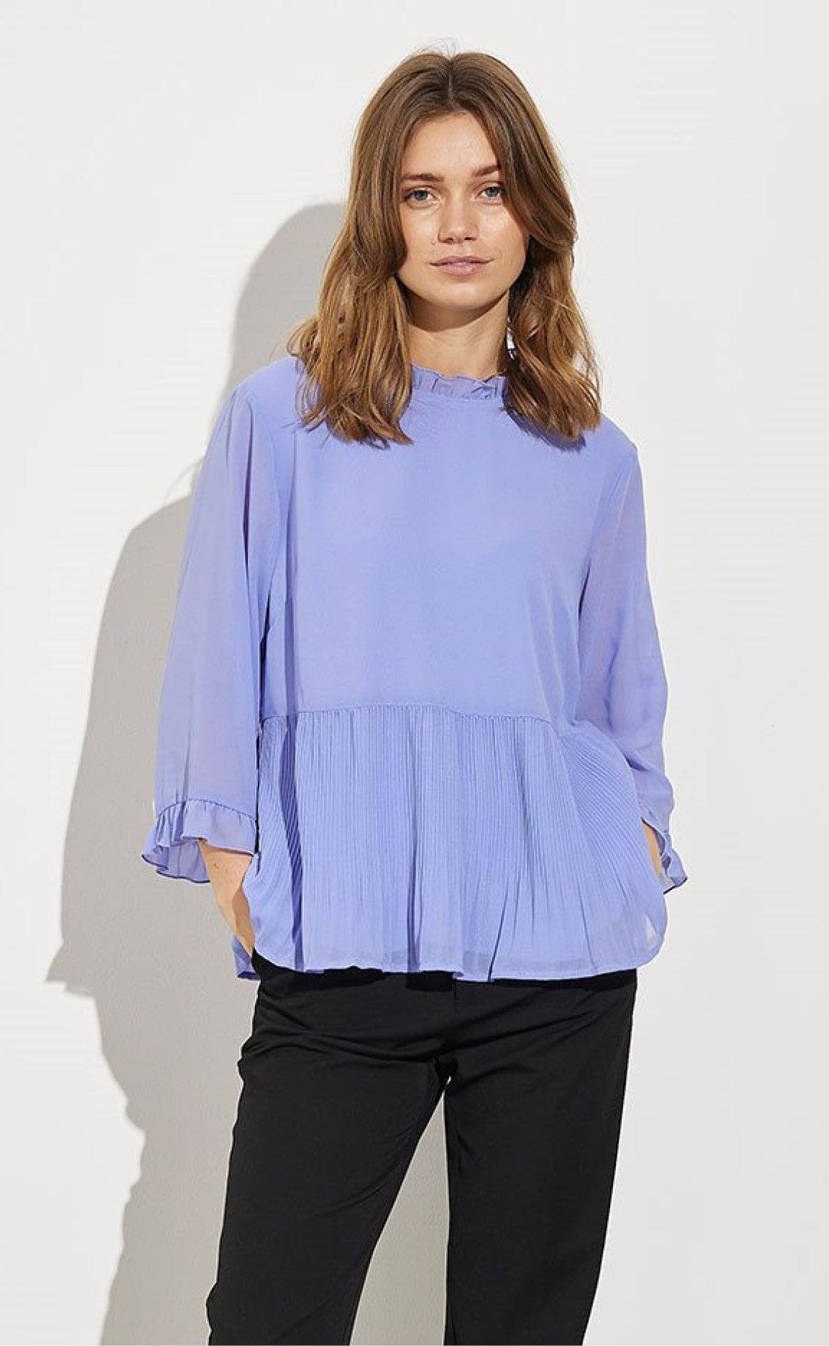 MbyM Bluse - Daniar-M - Deep Periwinkle