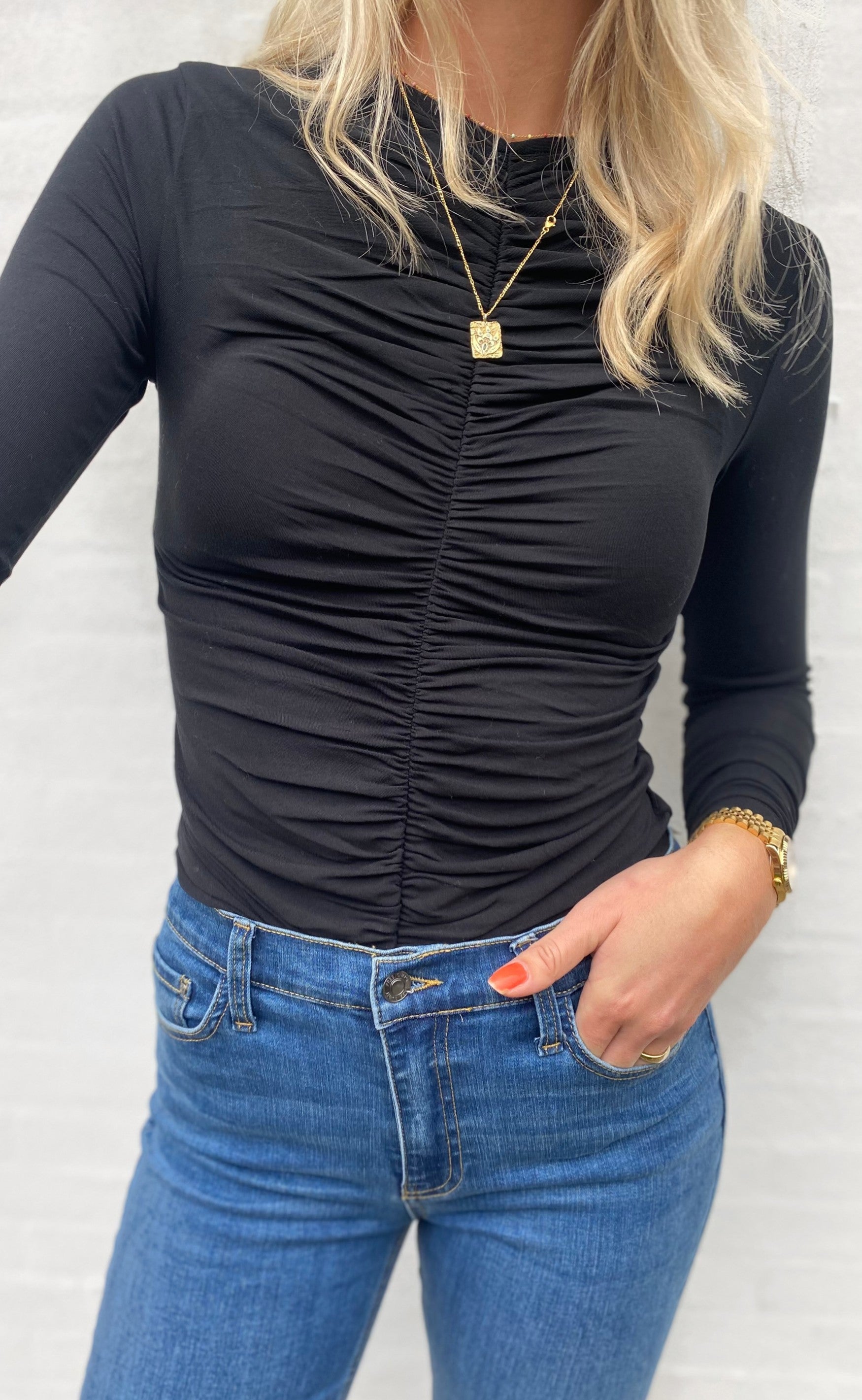 MbyM Bluse - Jeevan-M - Black
