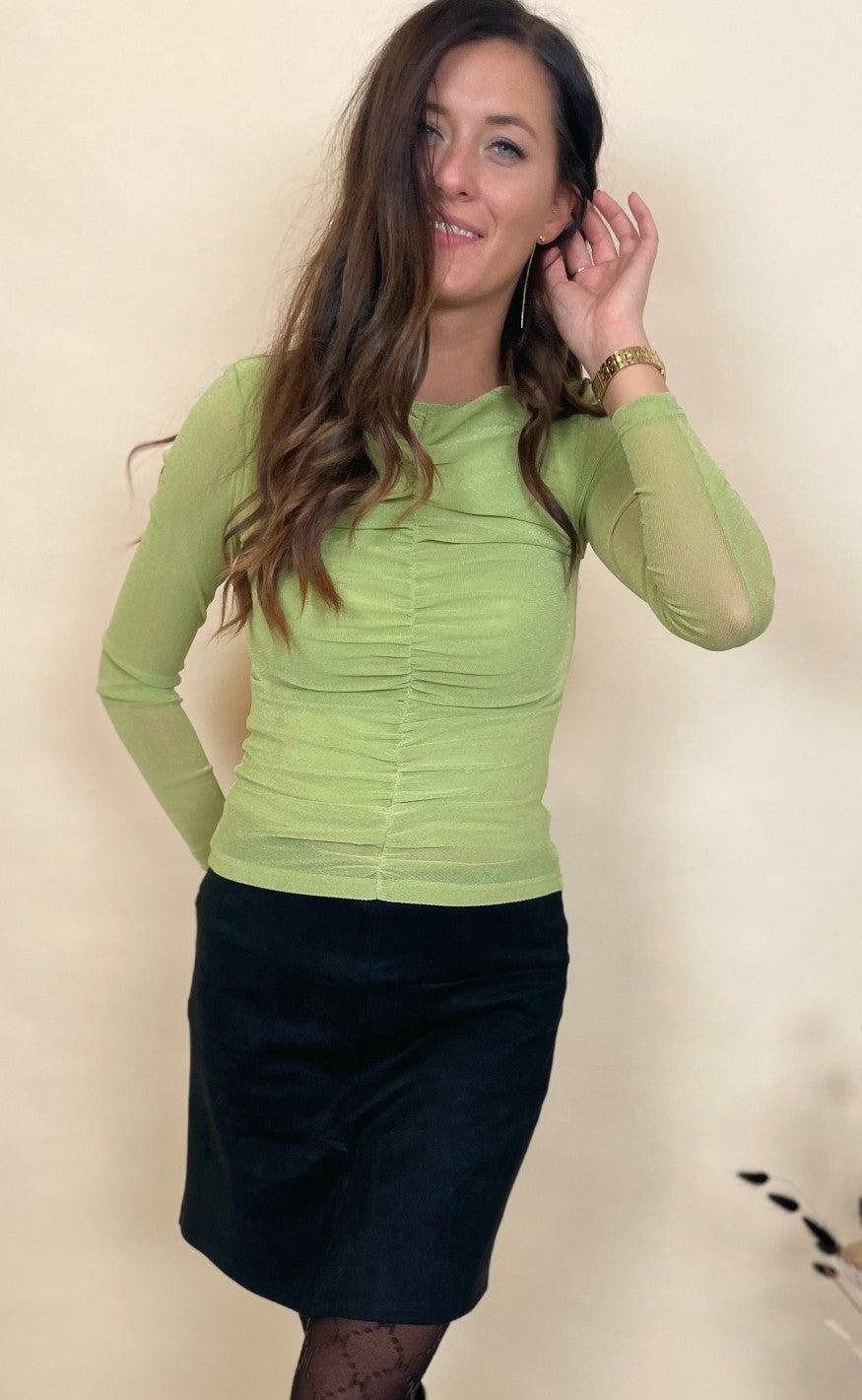 MbyM Bluse - Jeevan-M - Pear