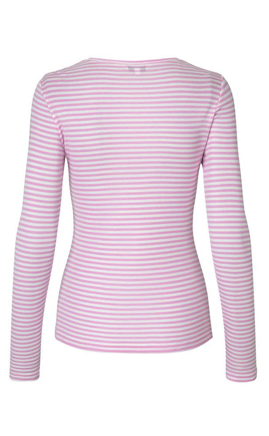 MbyM Bluse - Lilita - Marshmellow Sugar Stripe