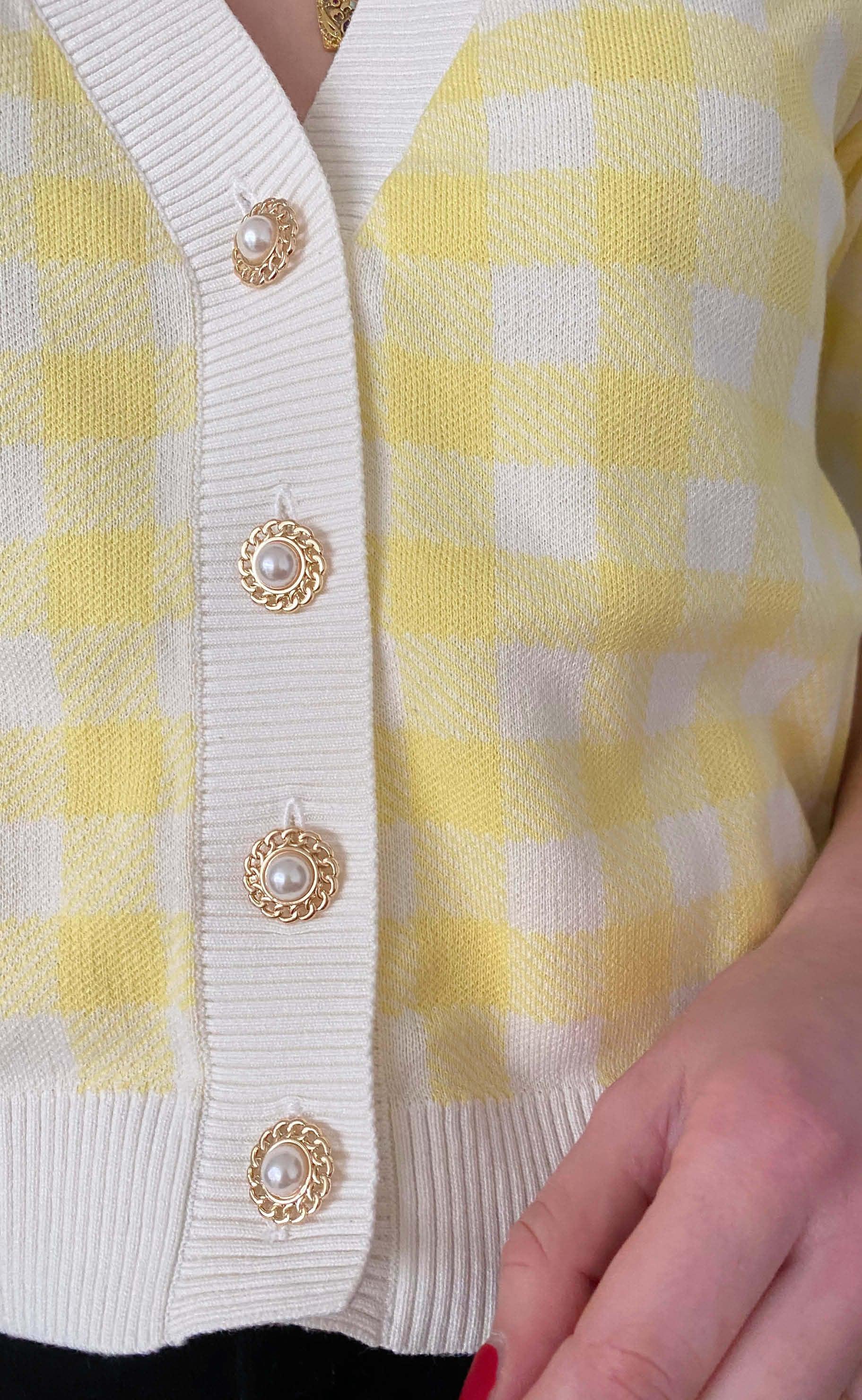 MbyM Cardigan - Cherith - Sugar Popcorn