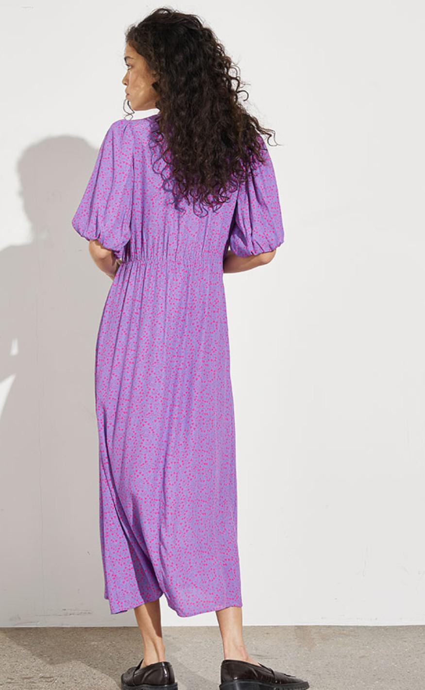 MbyM Kjole - Clancy-M - Purple Print