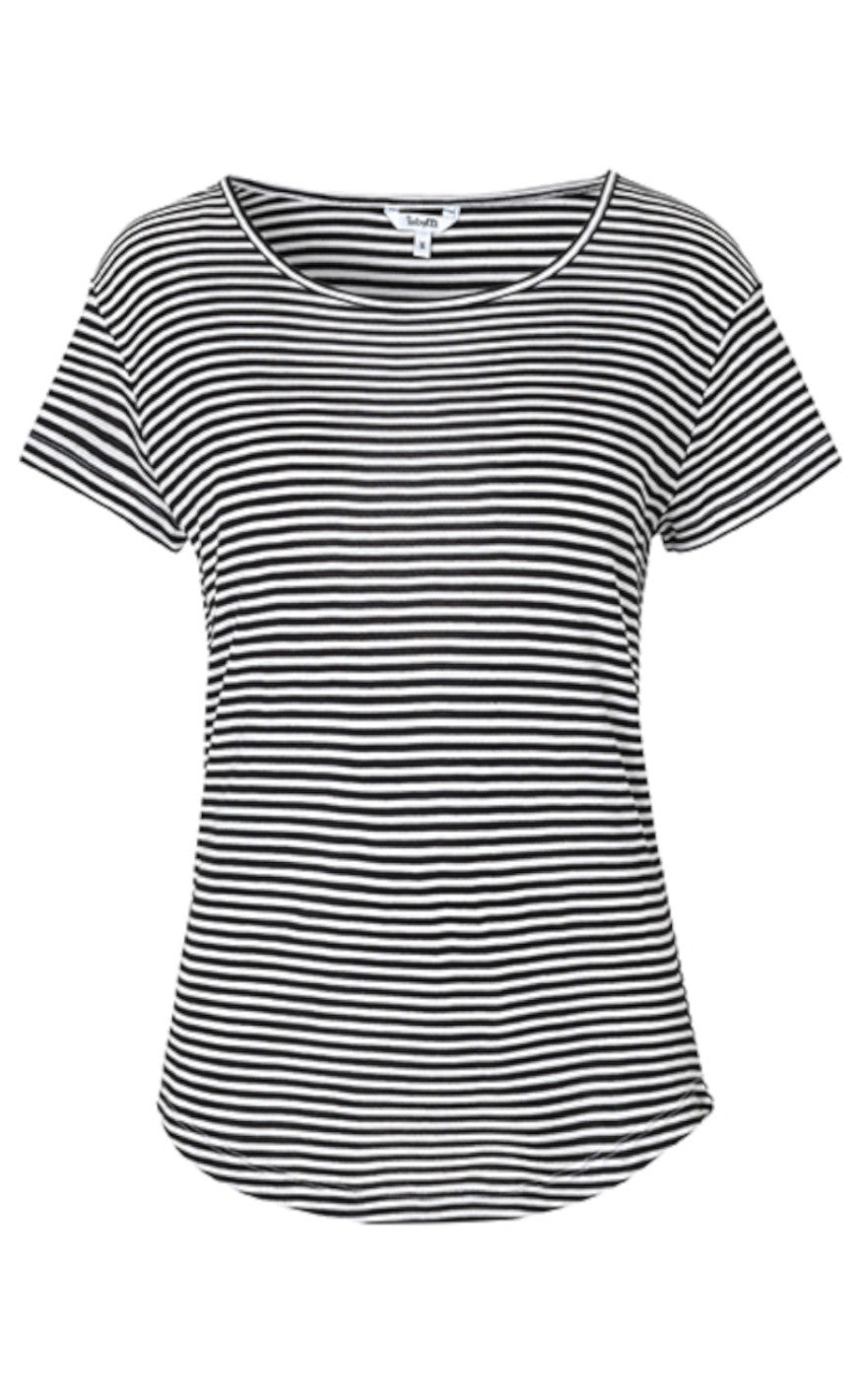 MbyM T-shirt - Lucianna - Black Sugar Stripe