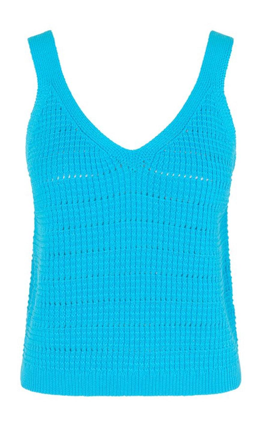 MbyM Top - Krista - Surf Blue