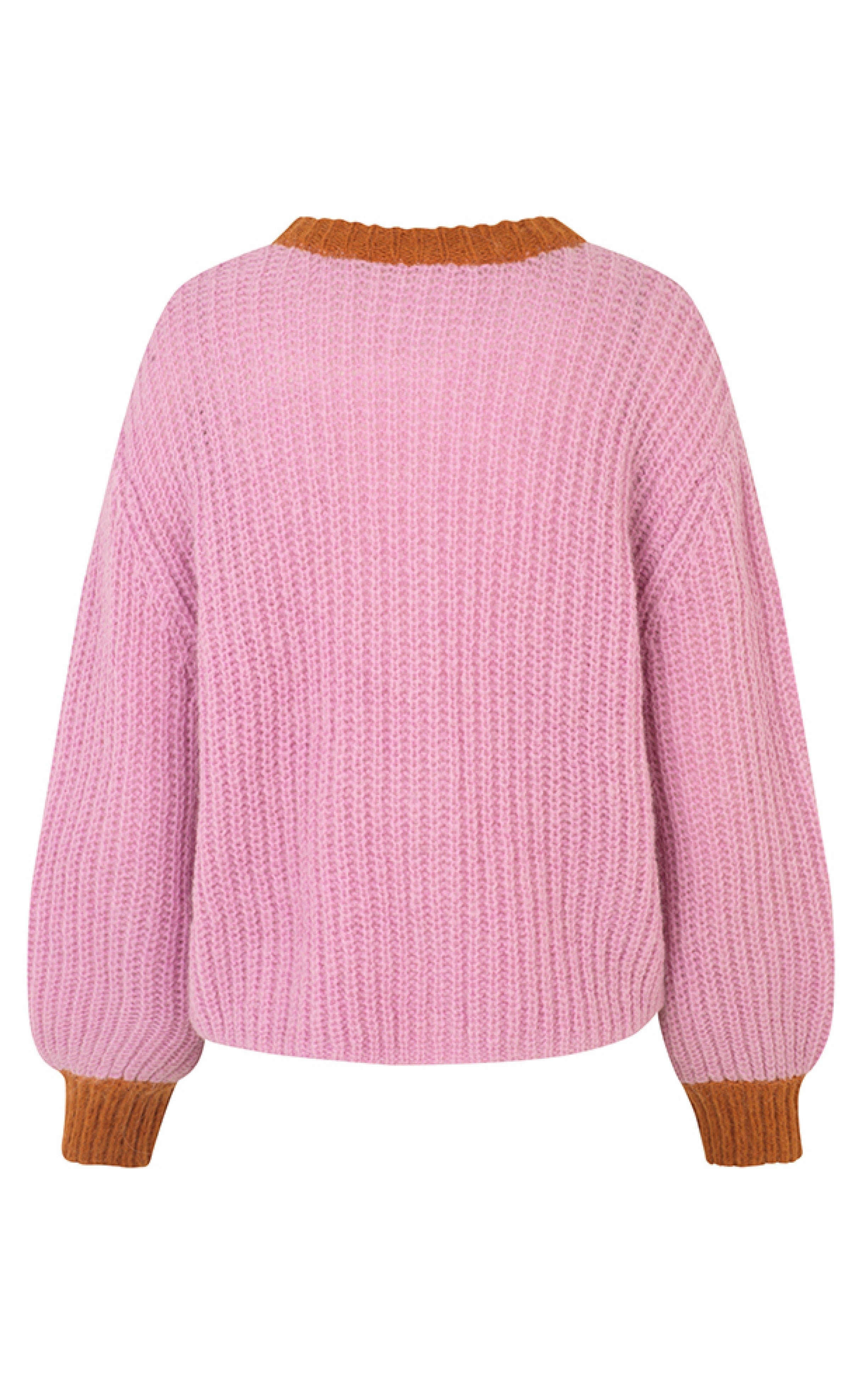Mbym Cardigan - Rosean Woodson - Pink Pumpkin