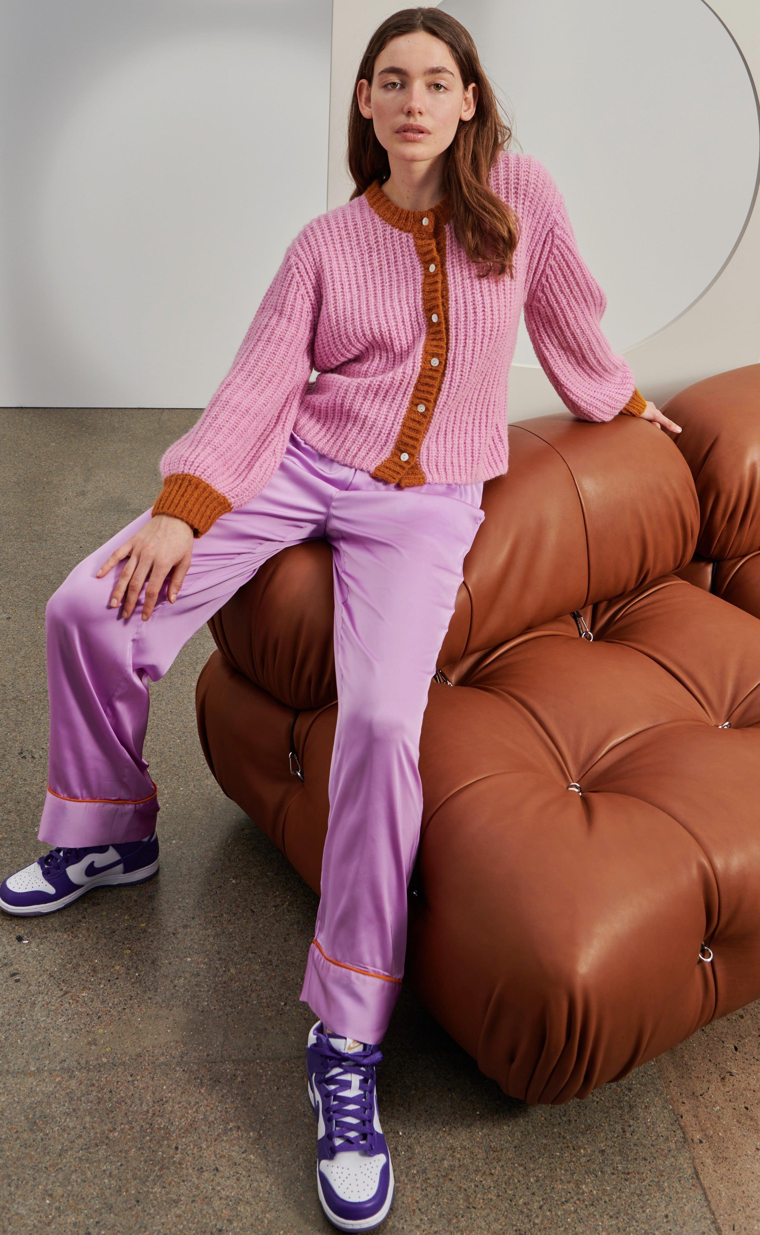 Mbym Cardigan - Rosean Woodson - Pink Pumpkin