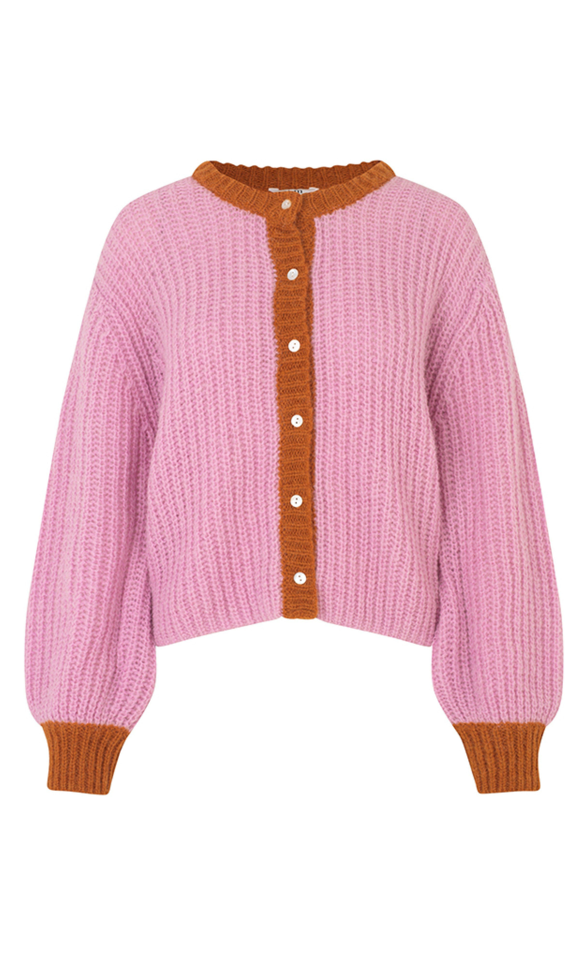 Mbym Cardigan - Rosean Woodson - Pink Pumpkin