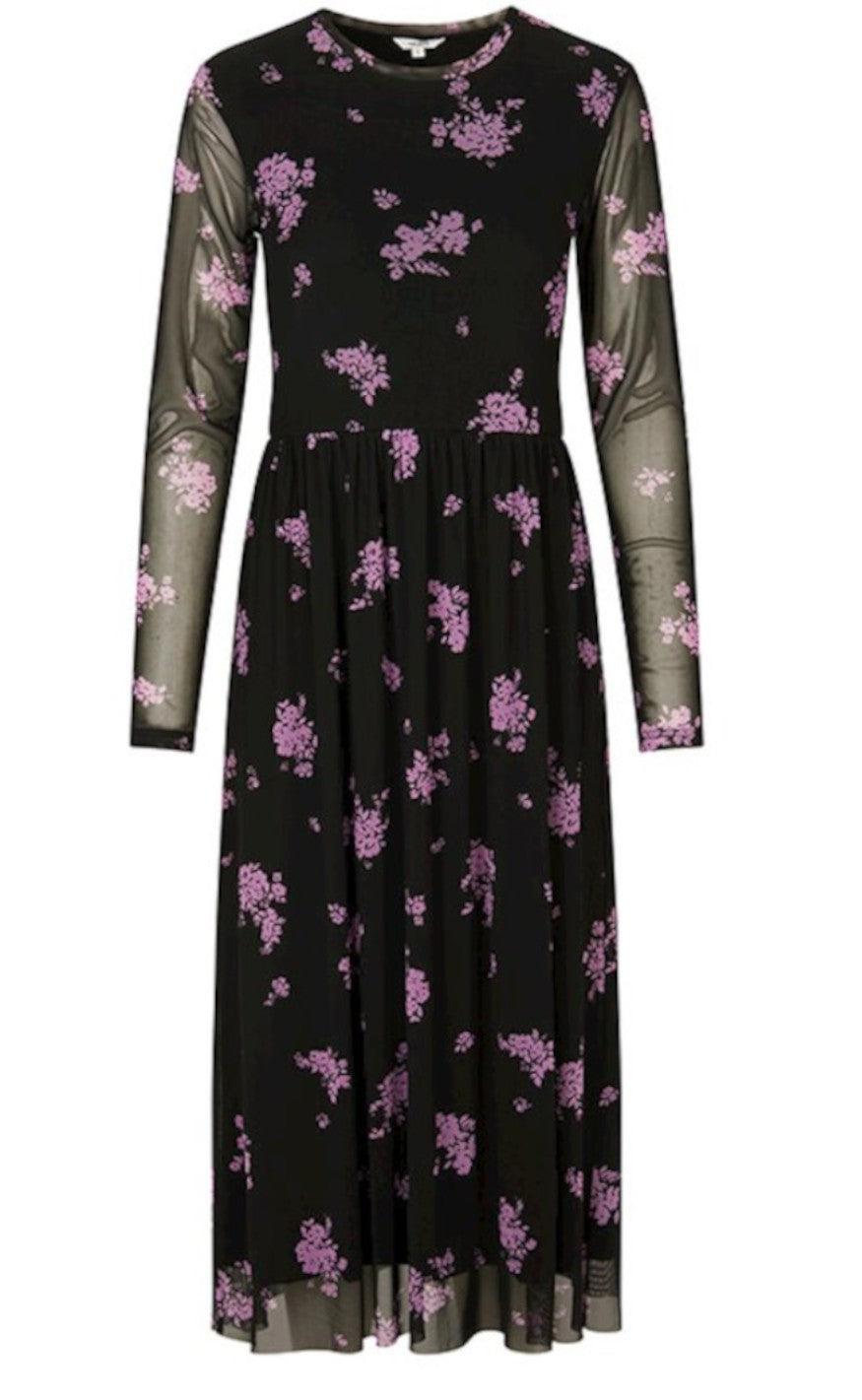 Mbym Kjole - Alaia - Lavany Orchid Print