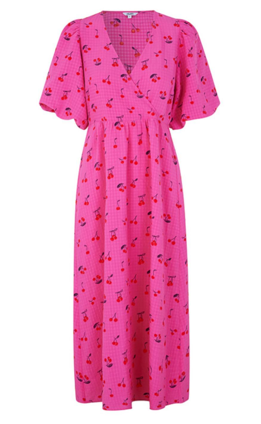 Mbym Kjole - Clancy - Pendula pink Print