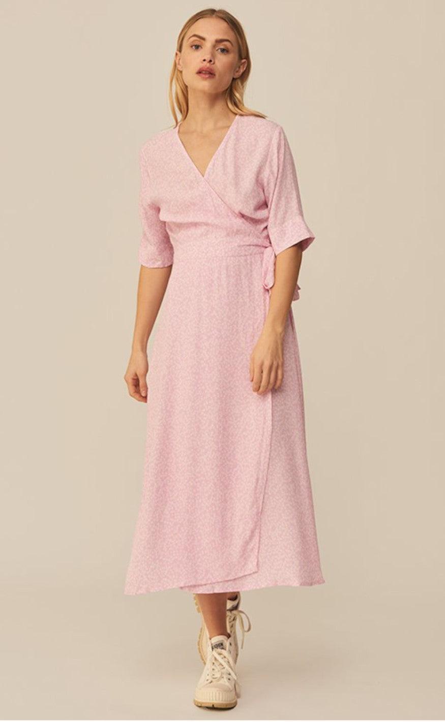 Mbym Kjole - Shuble - Undine Pink Print