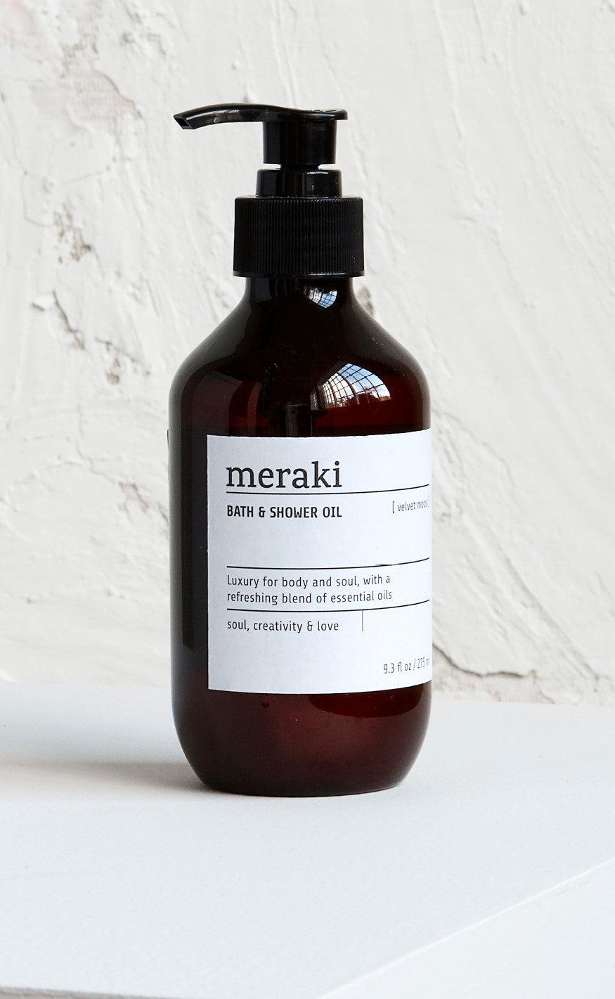 Meraki Bath & Shower Oil - Velvet Mood