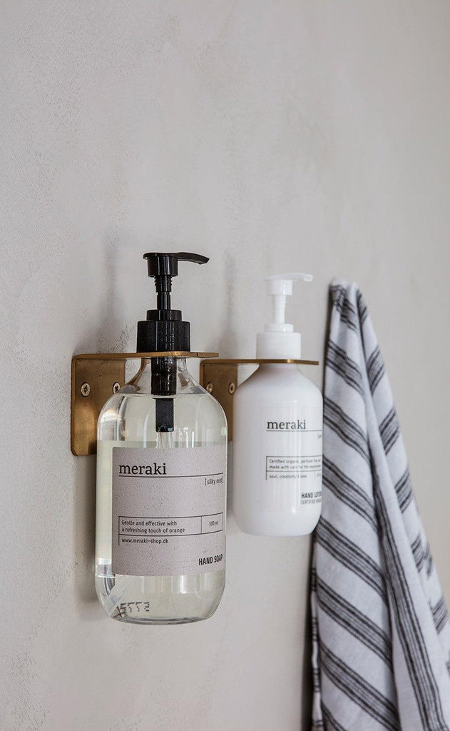 Meraki Vægophæng - Børstet Messing Finish