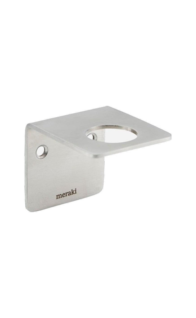 Meraki Vægophæng - Børstet Sølv Finish