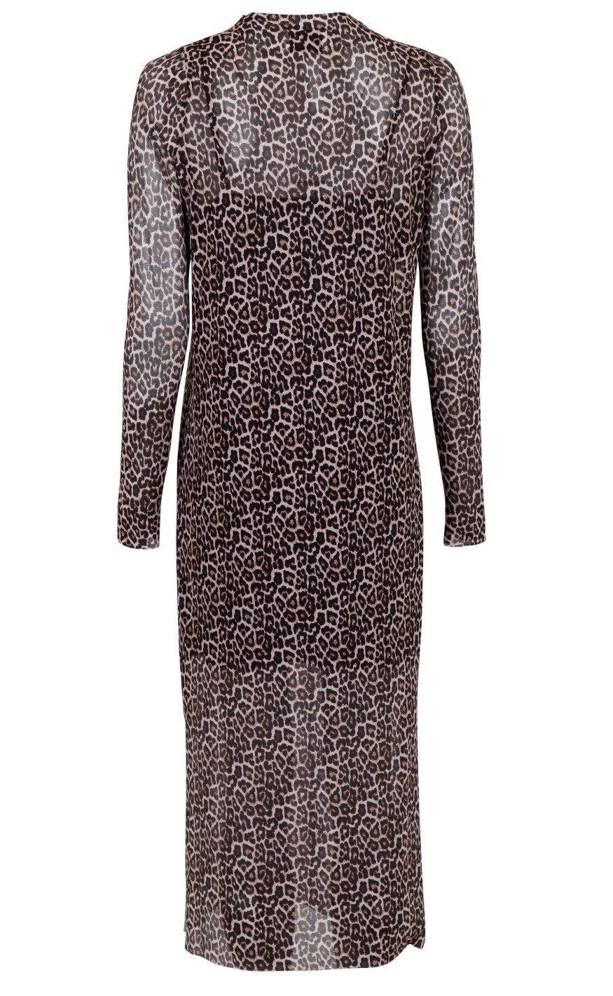 NEO NOIR Kjole - Vogue - Leopard