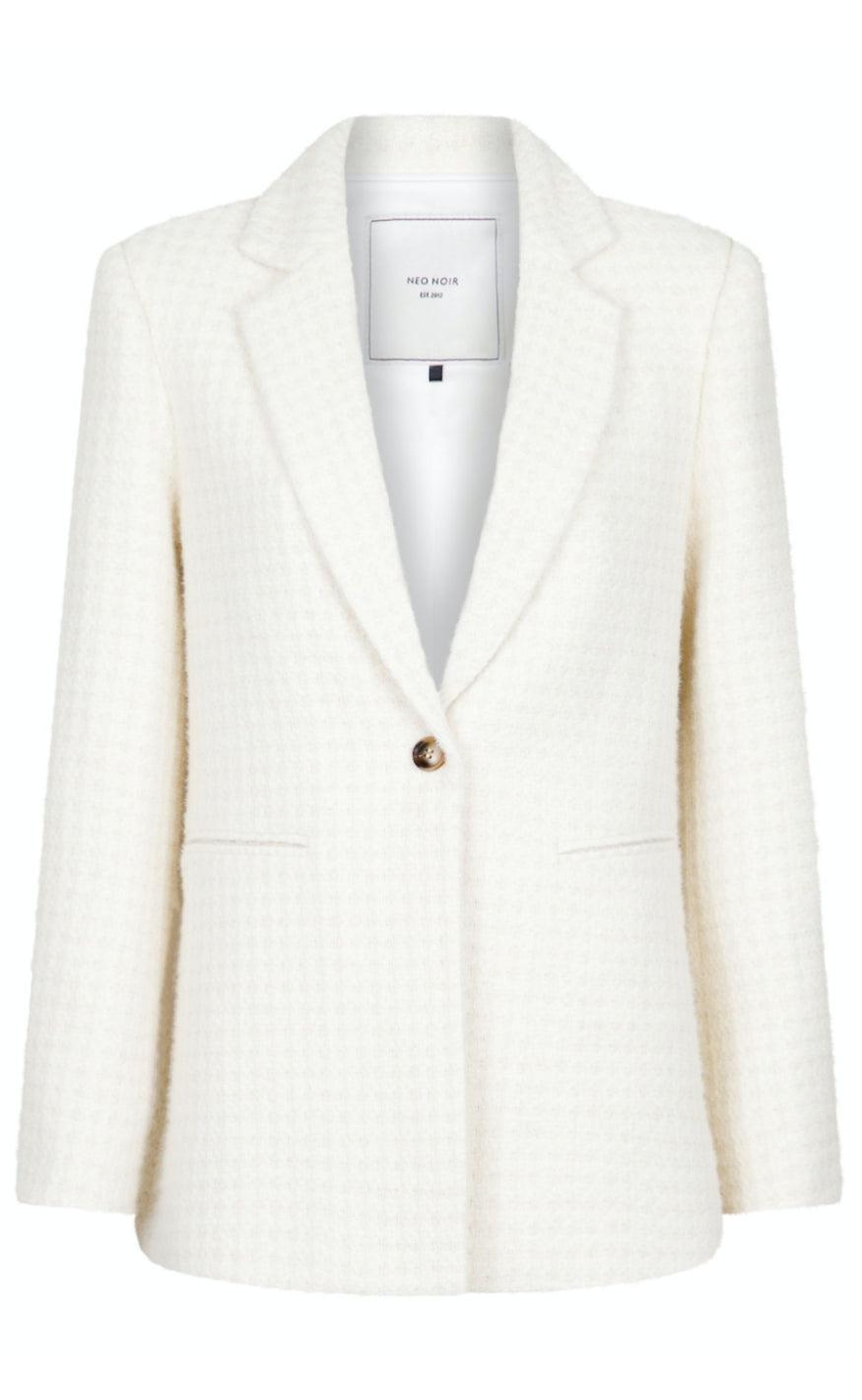 Neo Noir Blazer - Avery Check - Off White