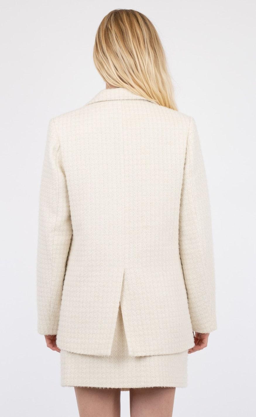 Neo Noir Blazer - Avery Check - Off White