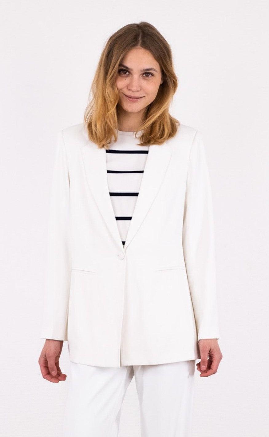 Neo Noir Blazer - Avery - White