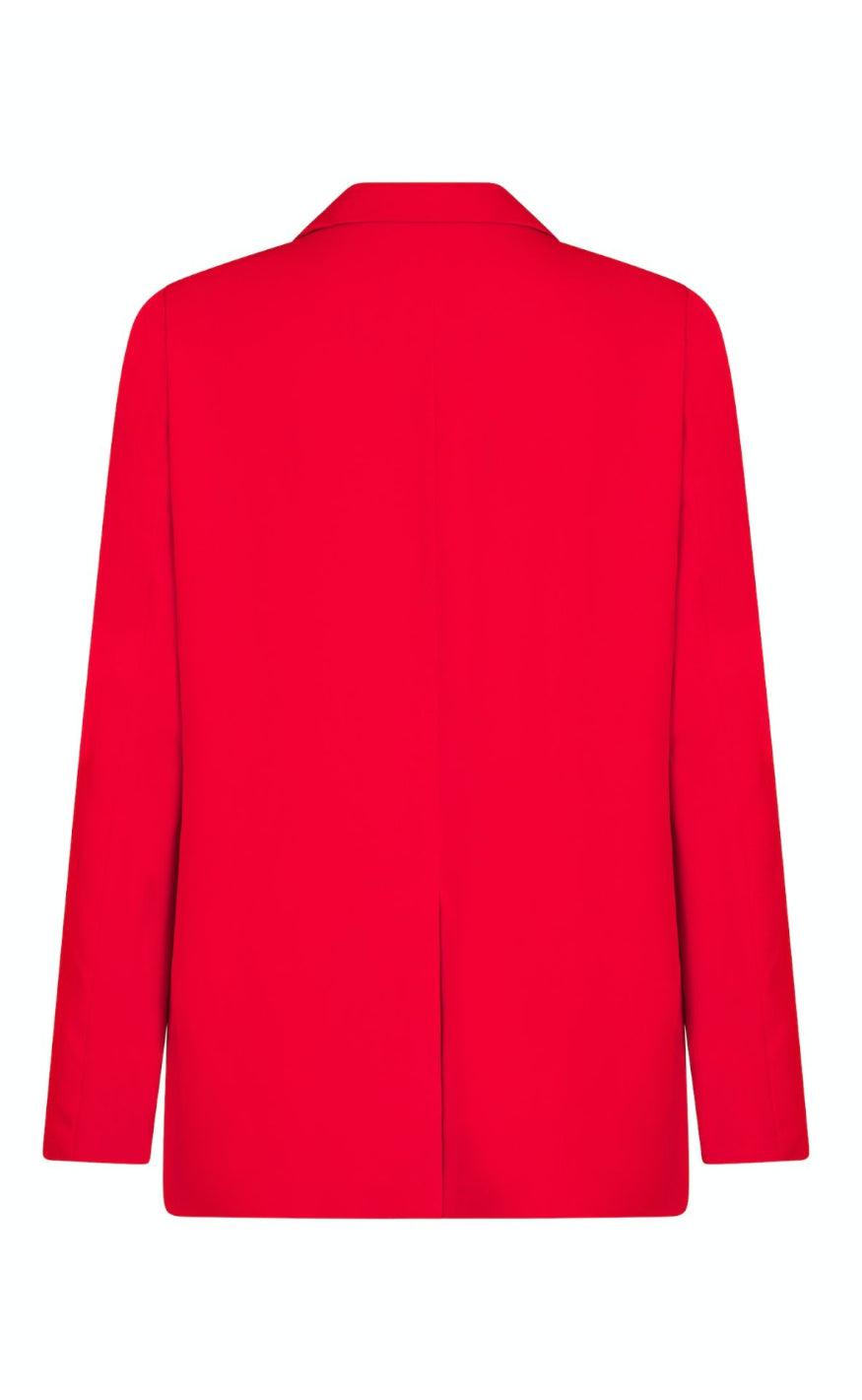 Neo Noir Blazer - Avery Woven - Red