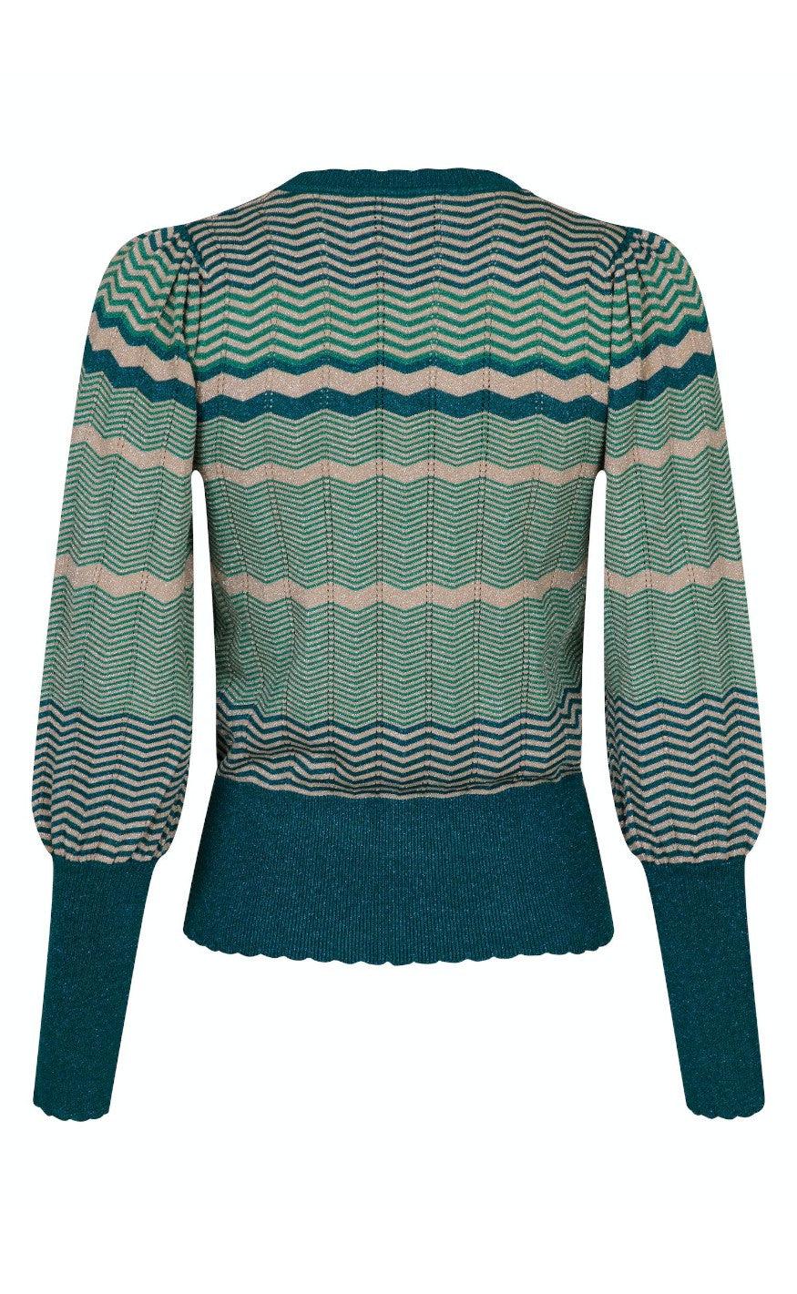 Neo Noir Bluse - Dary - Green