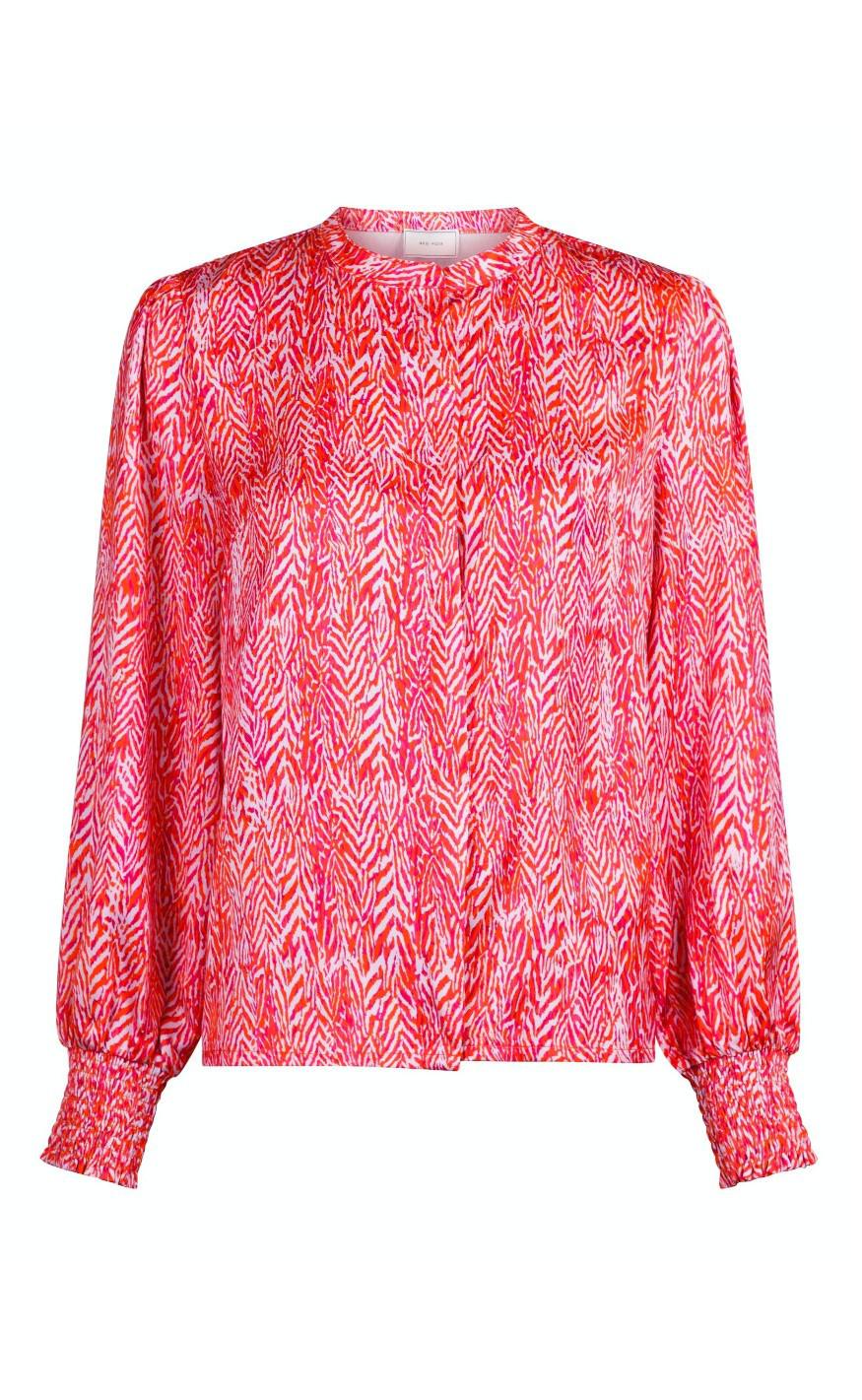 Neo Noir Bluse - Kala Ditsy Glow - Pink