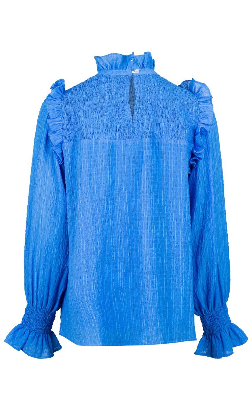 Neo Noir Bluse - Melinda - Blue
