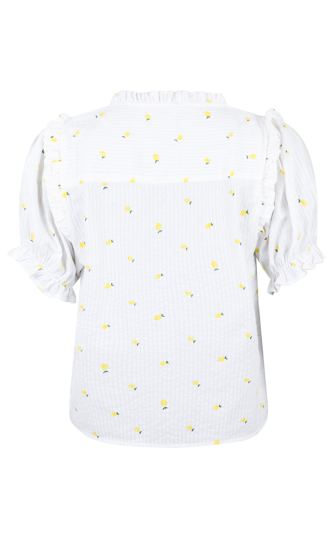Neo Noir Bluse - Rosalie - Lemon Drop