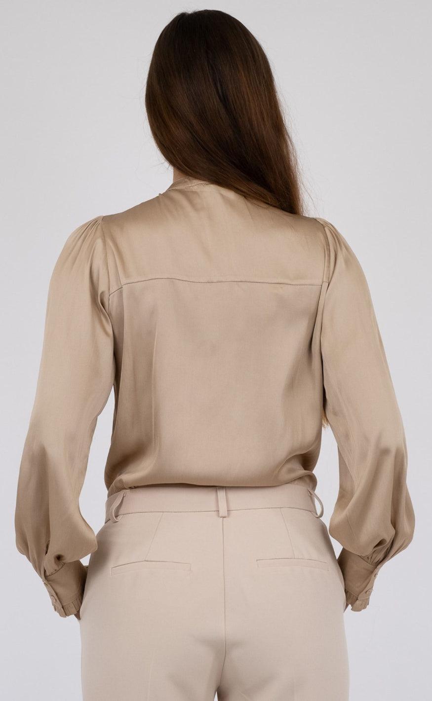 Neo Noir Bluse - Zola - Sand