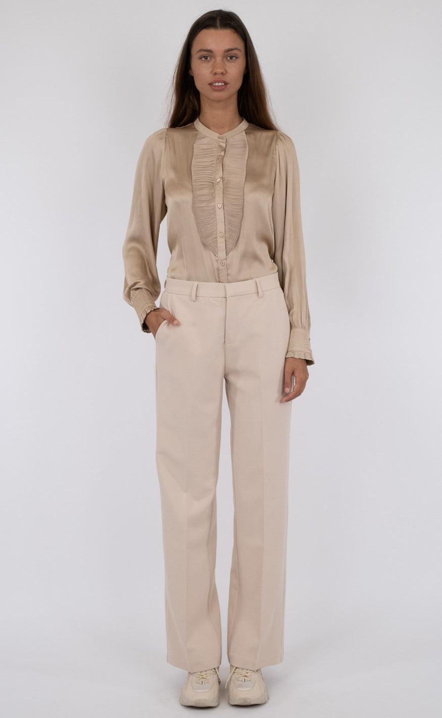 Neo Noir Bluse - Zola - Sand