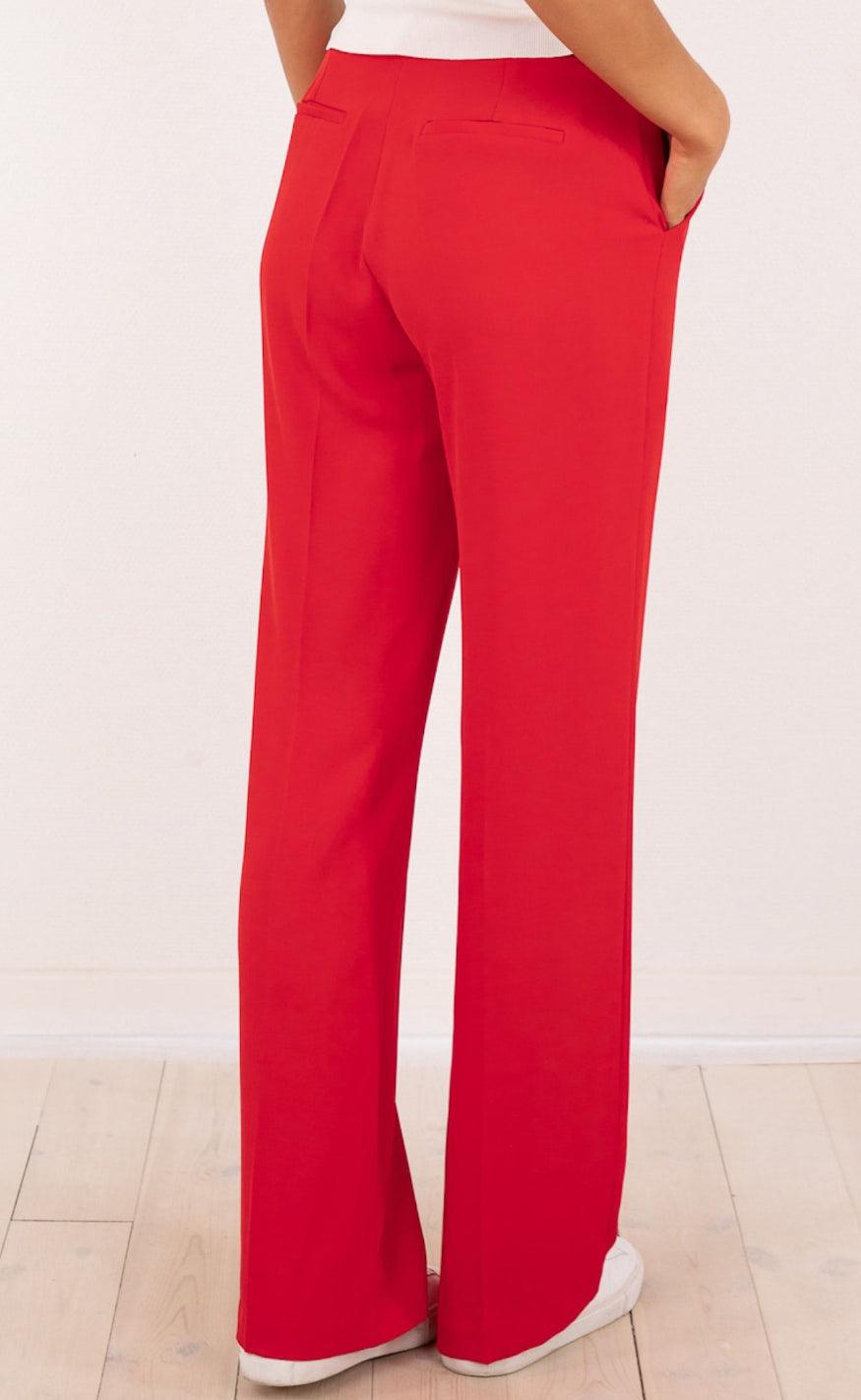 Neo Noir Bukser - Alice Woven - Red