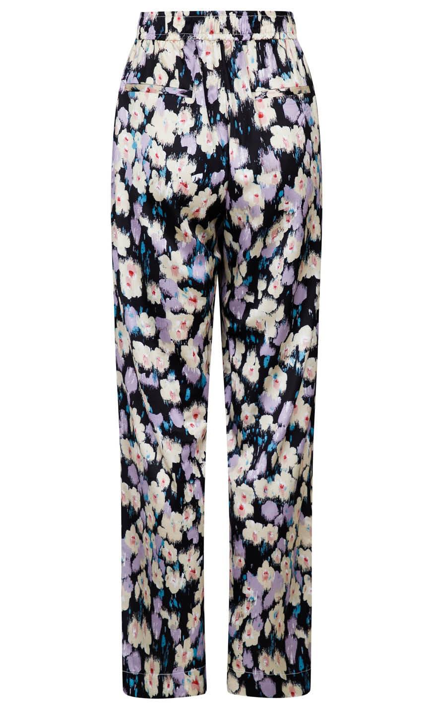 Neo Noir Bukser - Astra Graphic Botanica - Lavender