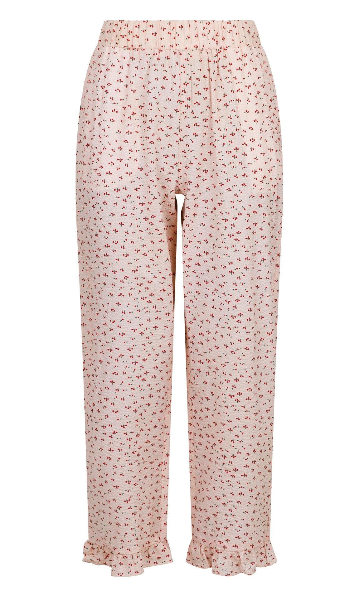 Neo Noir Bukser - Ina Mini Cherry - Light Pink