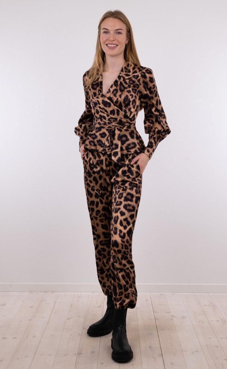 Neo Noir Bukser - Kuli Leo - Leopard