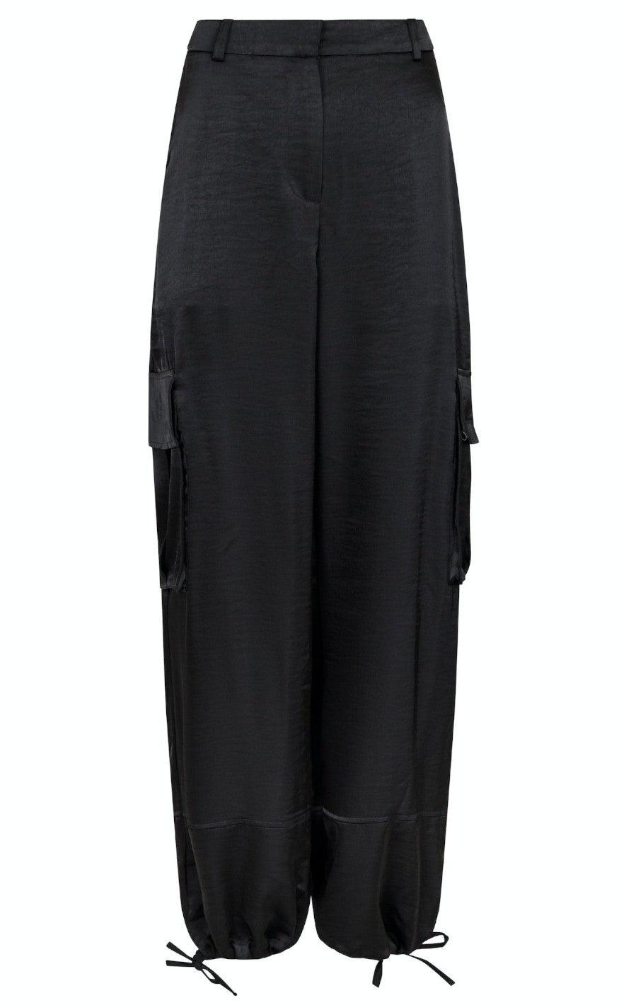 Neo Noir Bukser - Romy Heavy - Black