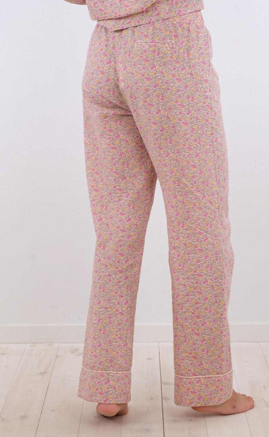 Neo Noir Bukser - Sataya Floral - Light Pink