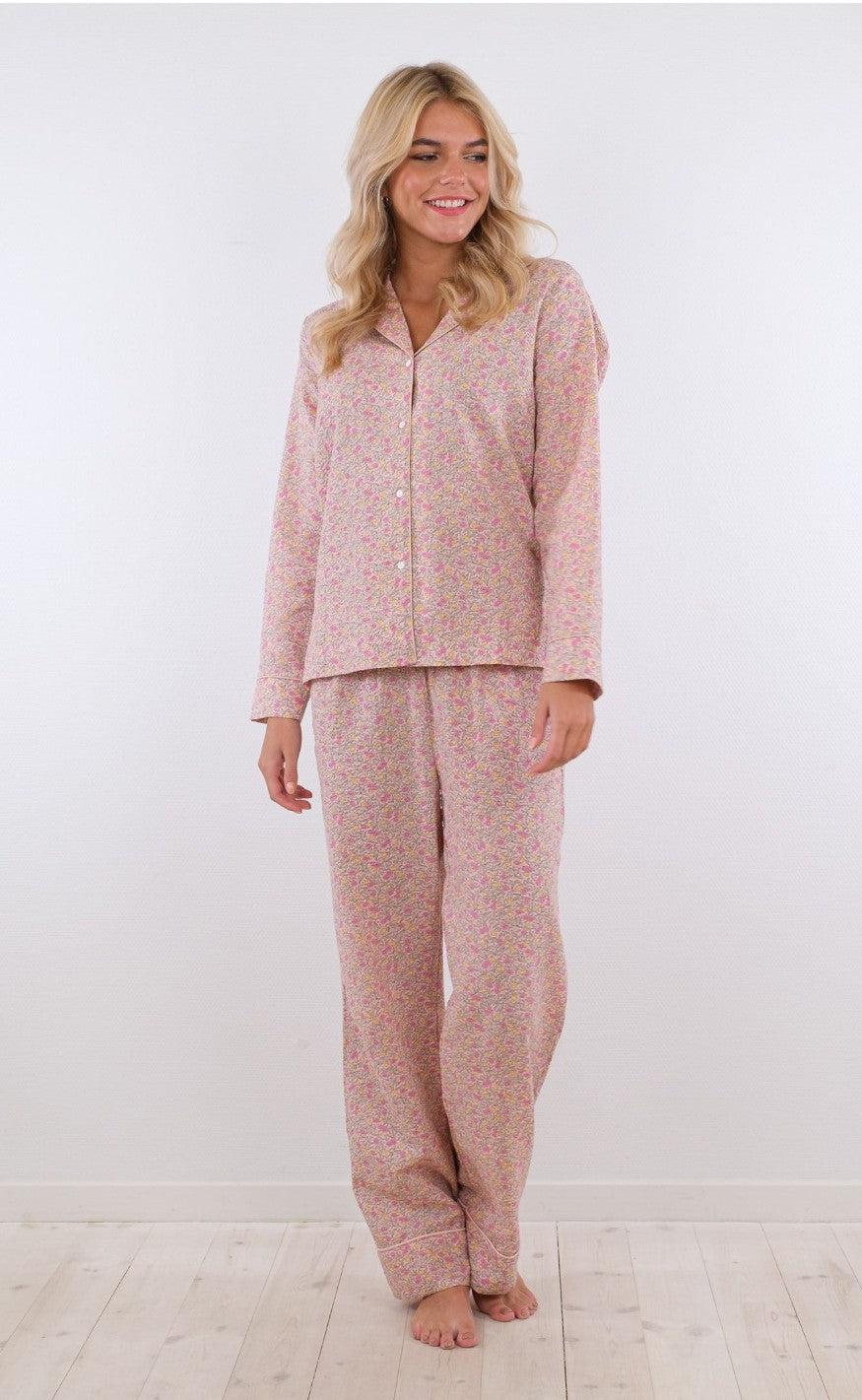Neo Noir Bukser - Sataya Floral - Light Pink
