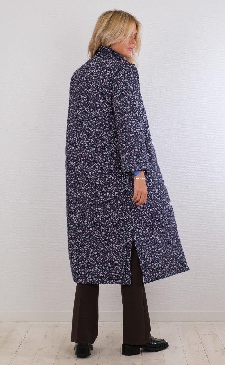 Neo Noir Frakke - Salli - Navy