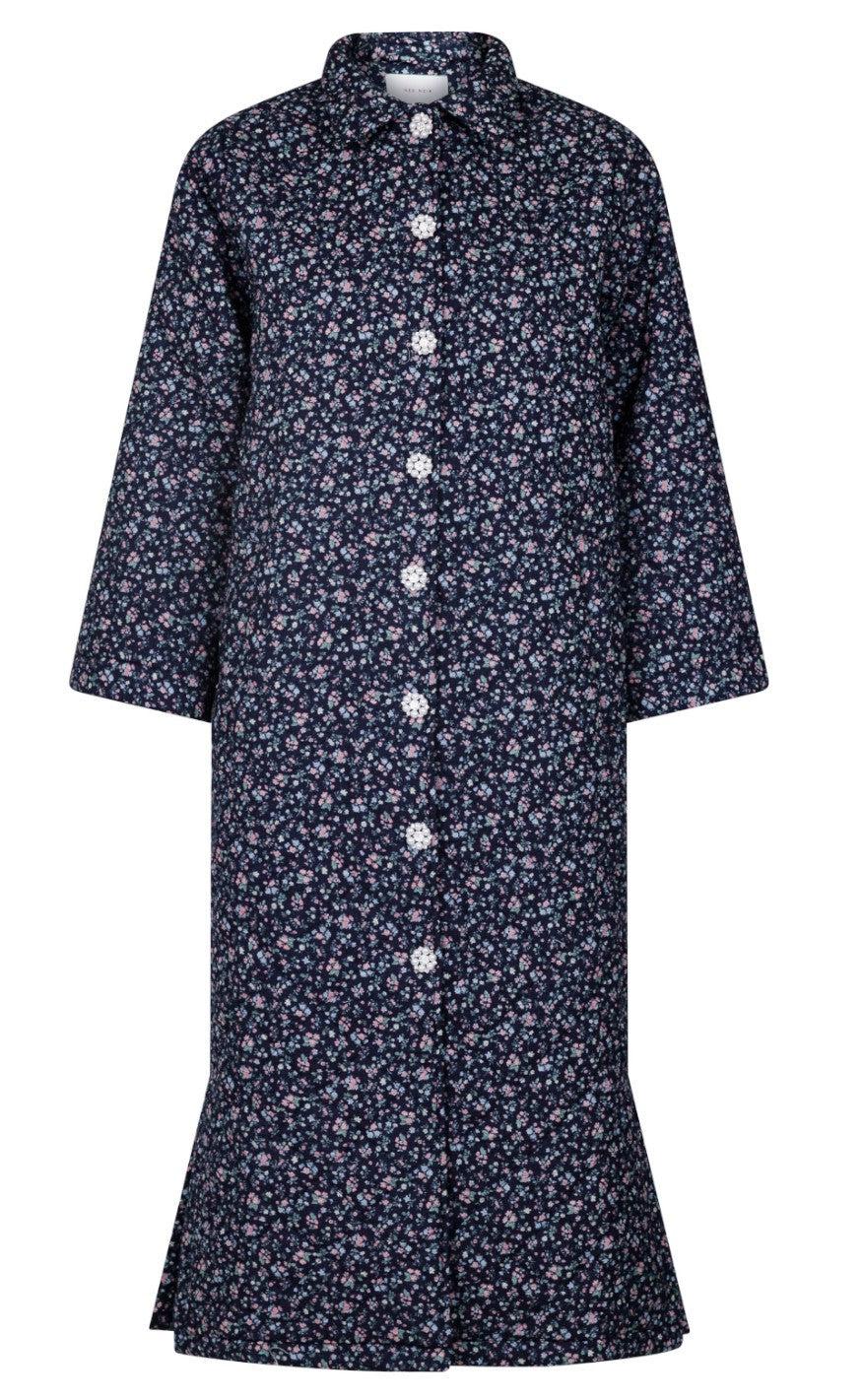 Neo Noir Frakke - Salli - Navy