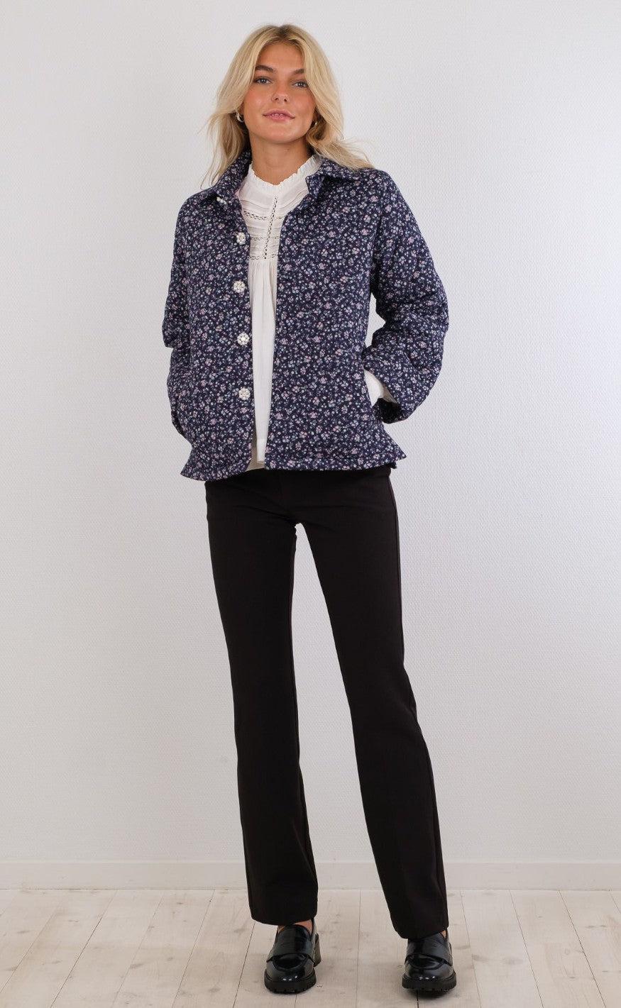 Neo Noir Jakke - Naressa - Navy